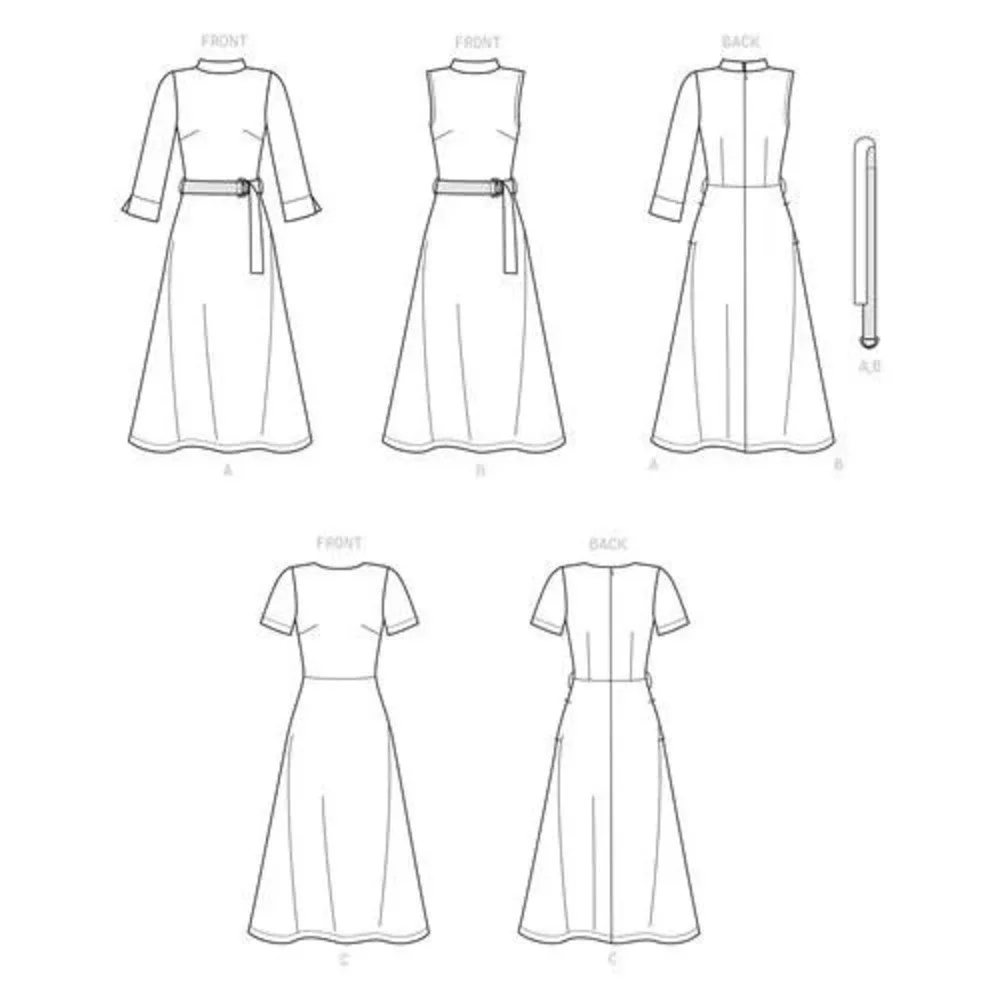 Simplicity Sewing Pattern S9176 Misses‎ Dress Size 20W-28W